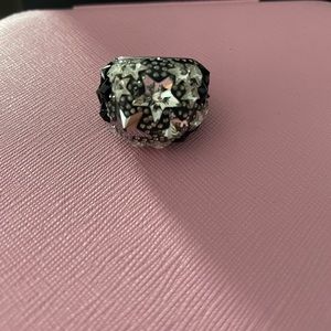 Swarovski Fizz cocktail ring